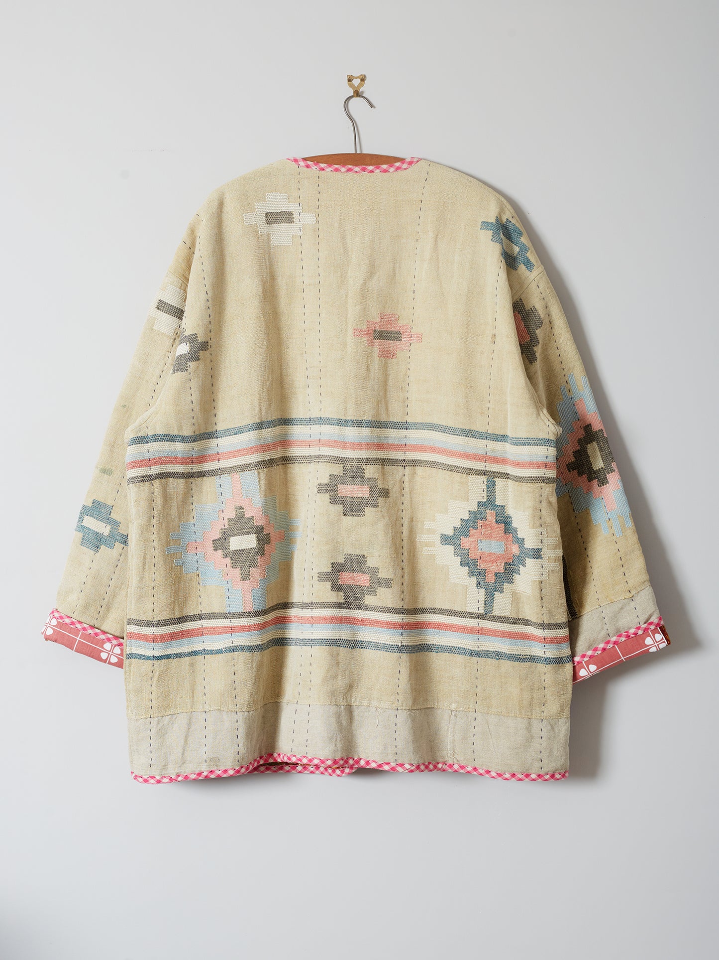 Collarless Chore Jacket - Blanket