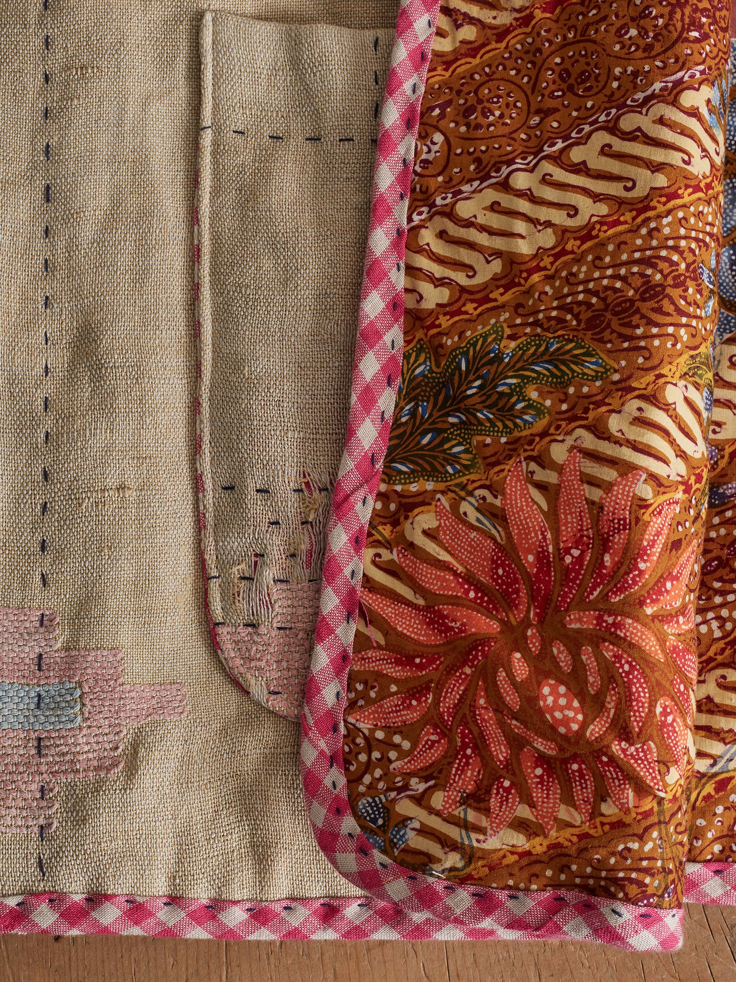 Collarless Chore Jacket - Blanket
