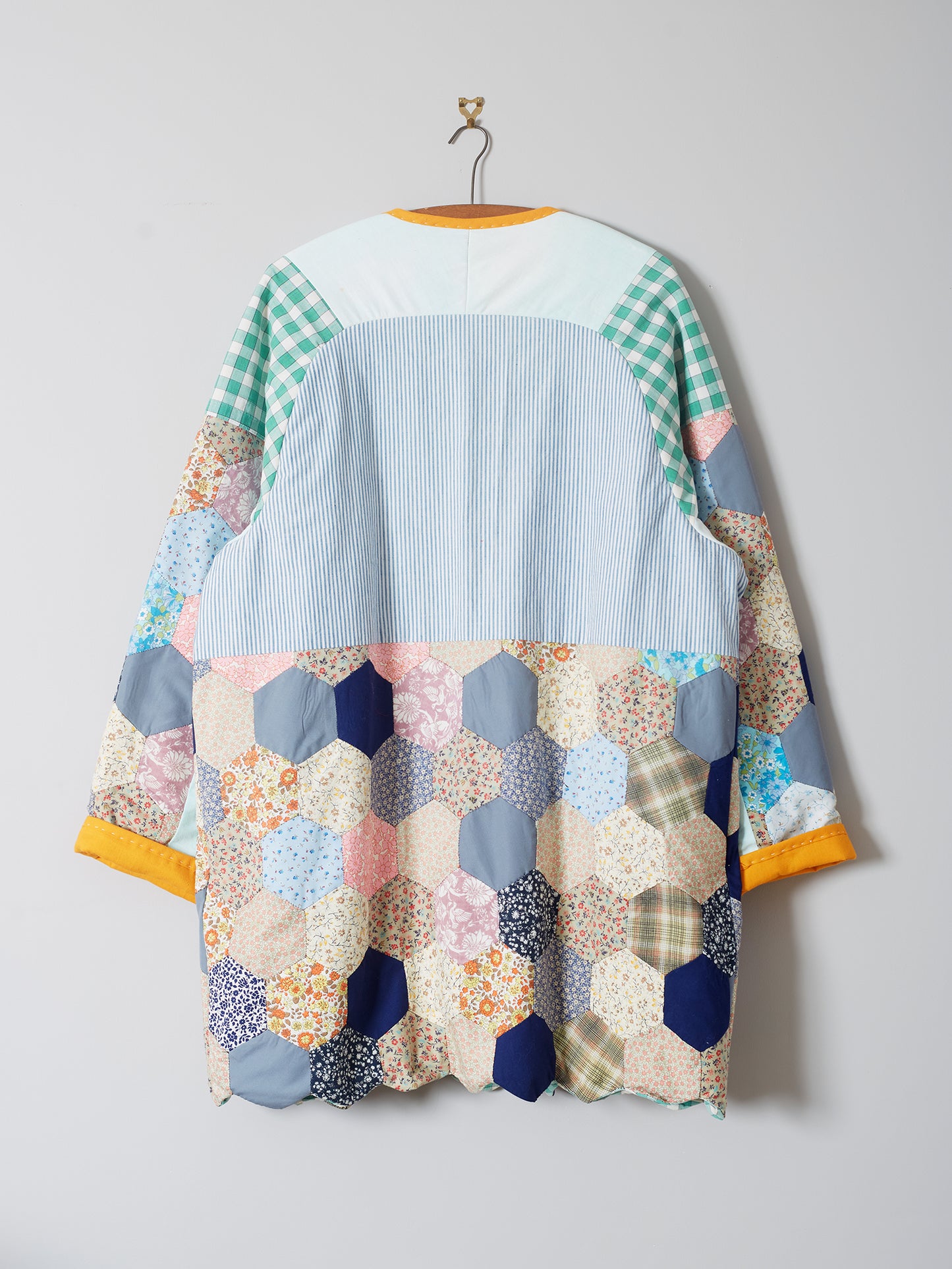 Raglan Sleeve Heirloom Jacket - Hexagon