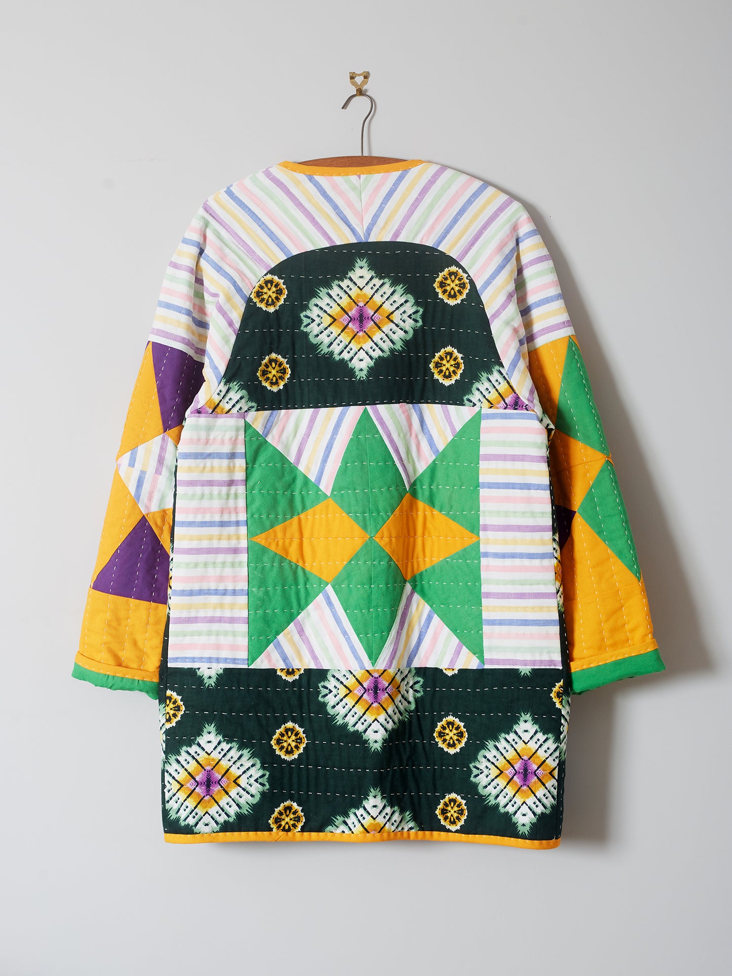 Raglan Sleeve Heirloom Jacket - Mardi gras